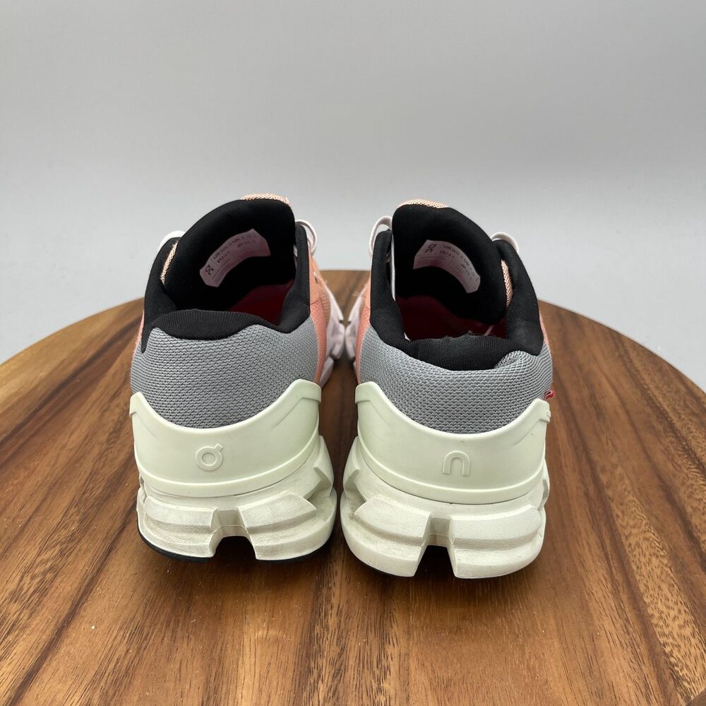 On Cloudflyer 4 Shoes Women Size 9.5 Peach Running Comfort Walking Gym Sneakers - Picture 5 of 11